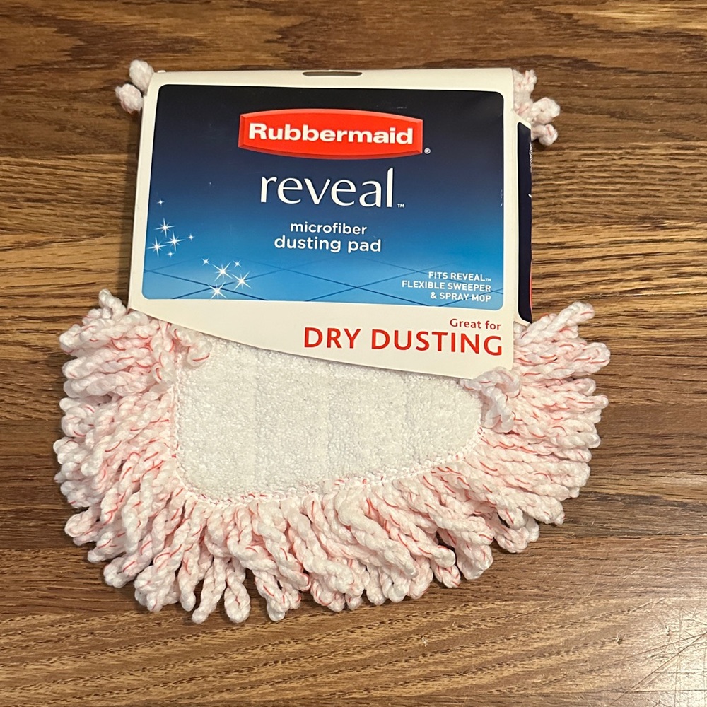 🧹 Rubbermaid Reveal Microfiber Dusting Pad for Flexible Sweeper
